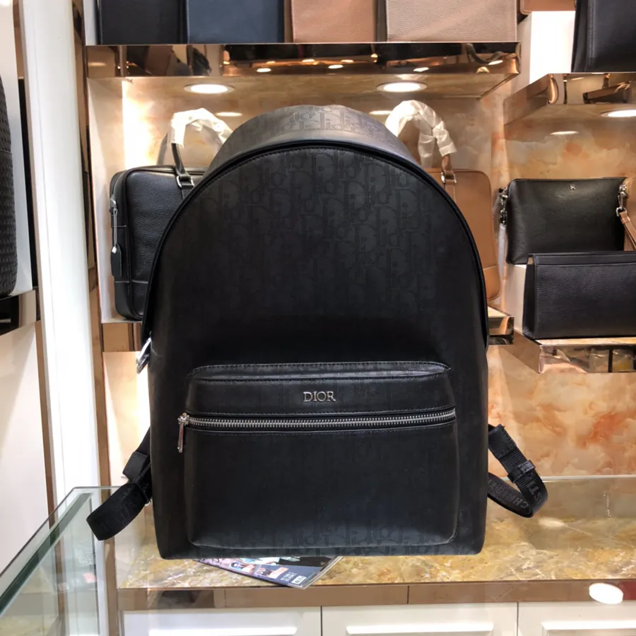 Dior Latest Double Shoulder Bag Oblique Galaxy Print