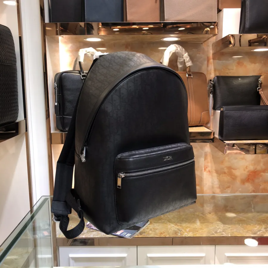 Dior Latest Double Shoulder Bag Oblique Galaxy Print