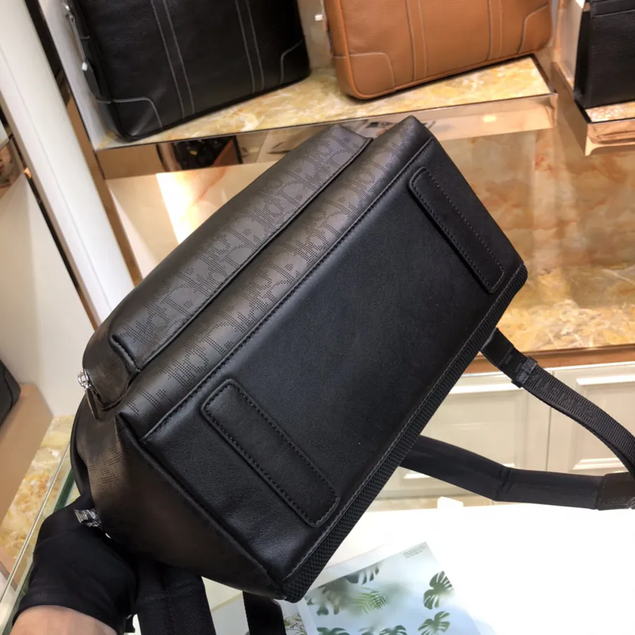 Dior Latest Double Shoulder Bag Oblique Galaxy Print