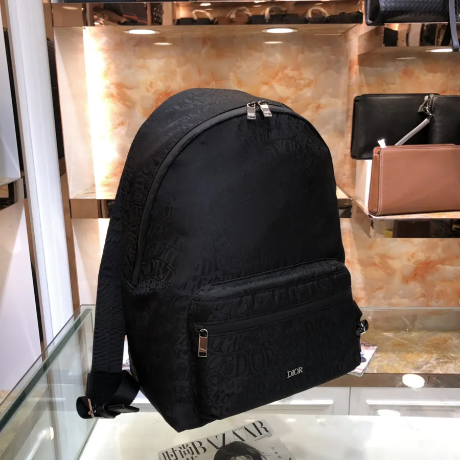 Dior Latest Double Shoulder Bag DIOR AND SHAWH Print