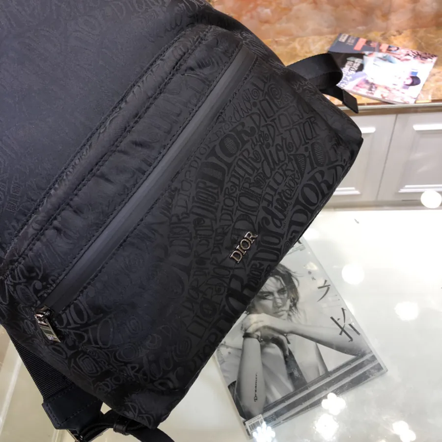 Dior Latest Double Shoulder Bag DIOR AND SHAWH Print