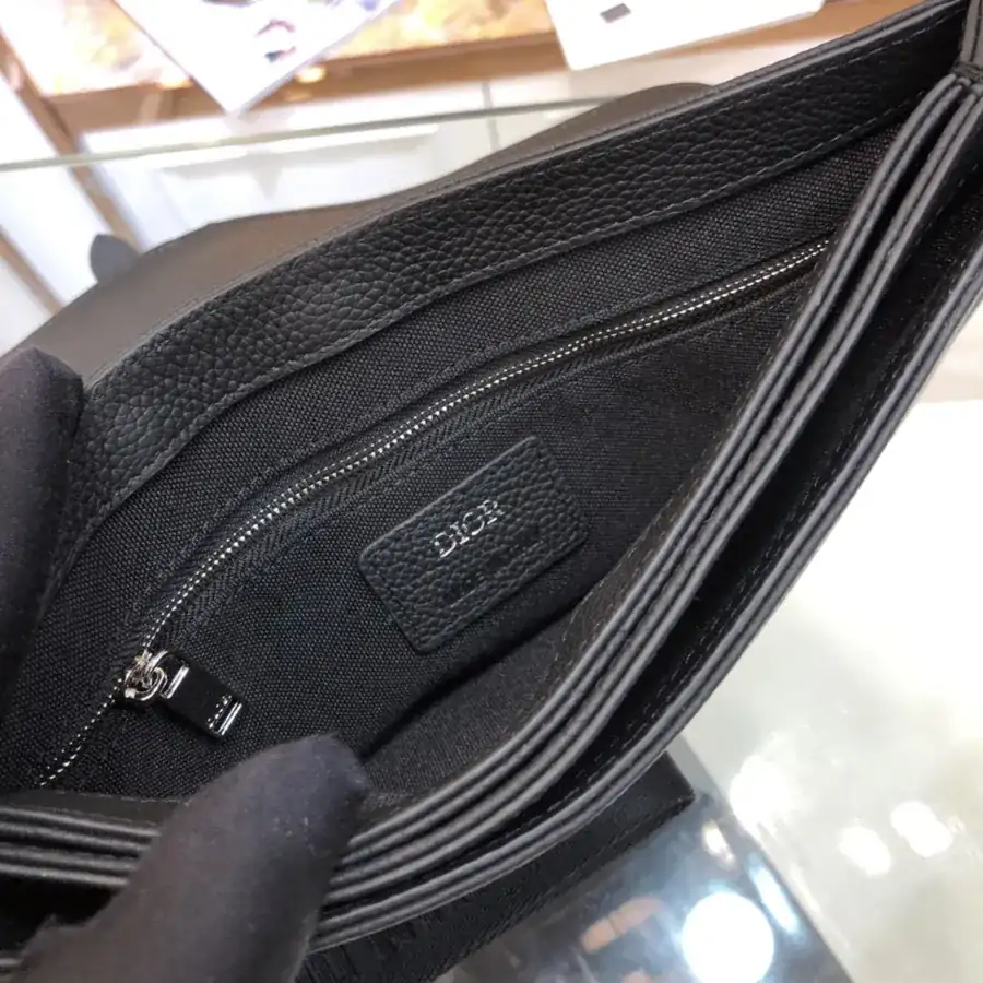 New Style Saddle Bag Grained Calfskin, Oblique Print, Versatile
