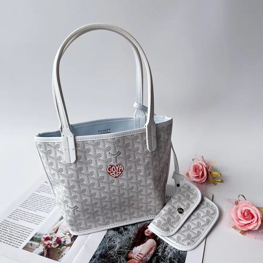 P200 Mini Shopping Bag Dog Tooth Design, Trendy & Versatile