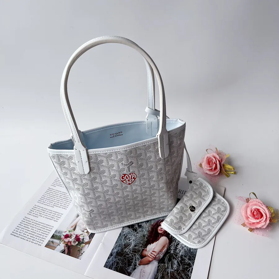 P200 Mini Shopping Bag Dog Tooth Design, Trendy & Versatile