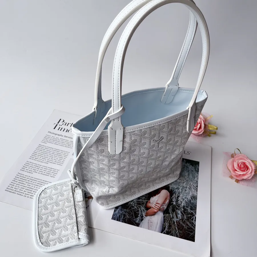 P200 Mini Shopping Bag Dog Tooth Design, Trendy & Versatile