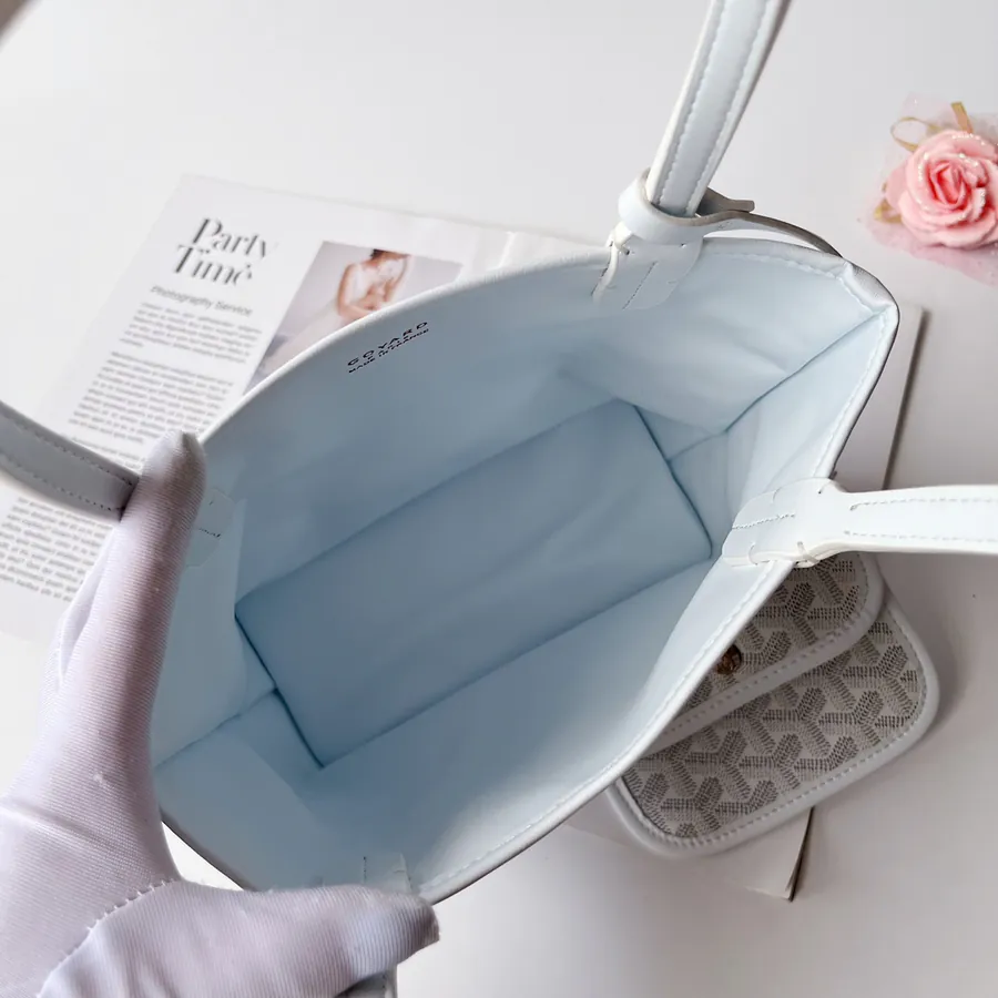 P200 Mini Shopping Bag Dog Tooth Design, Trendy & Versatile