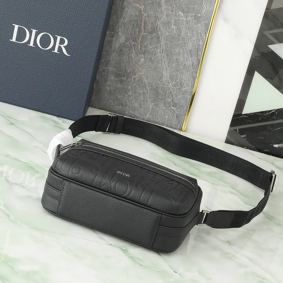 Rider 2.0 Zip Messenger Bag Black