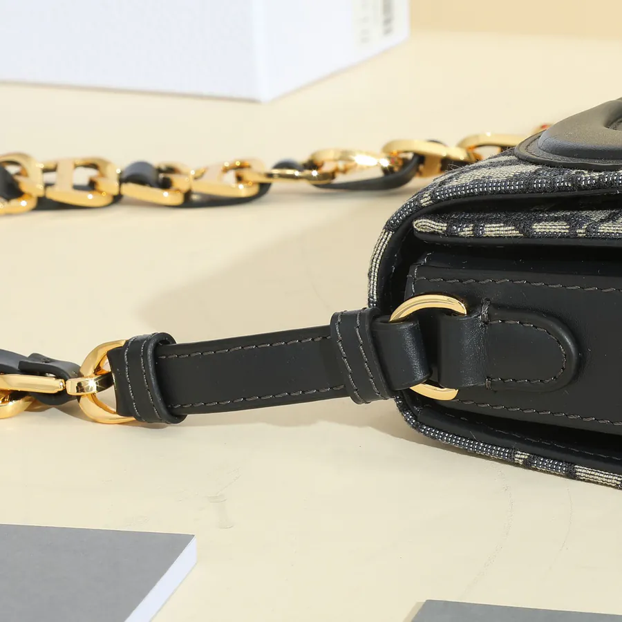 Signature Series Bucket Bag in Black Calfskin