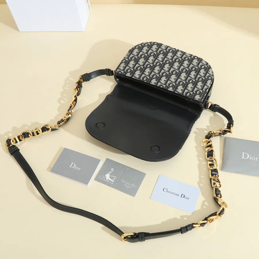 Signature Series Bucket Bag in Black Calfskin
