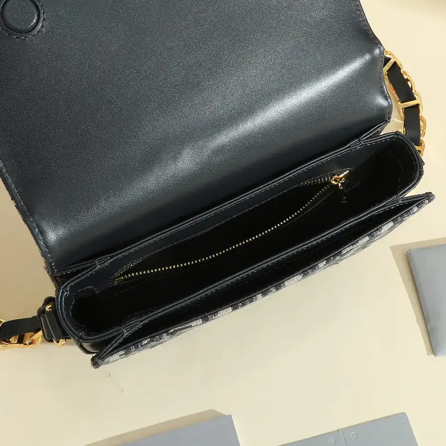 Signature Series Bucket Bag in Black Calfskin