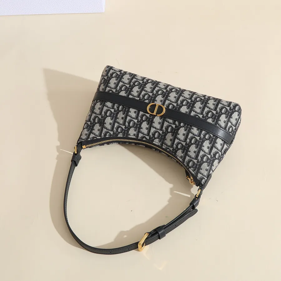 Mini Crossbody Bag with Zippered Compartment 30 Montaigne Series