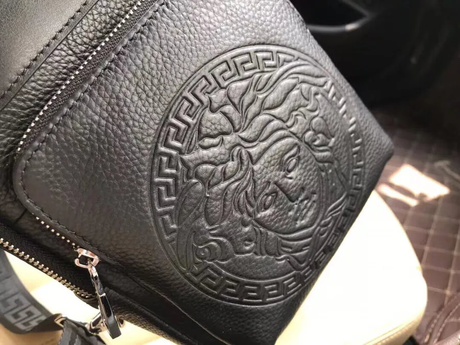 Versace Bucket Bag Premium Leather, Elegant Design