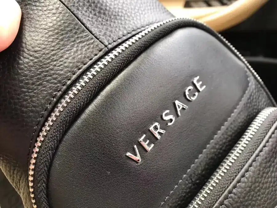 Versace Bucket Bag Premium Leather, Elegant Design