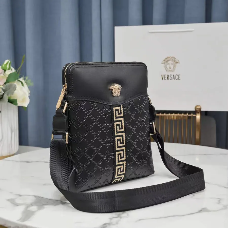 Versace 1178 Men's Briefcase Premium Handbag