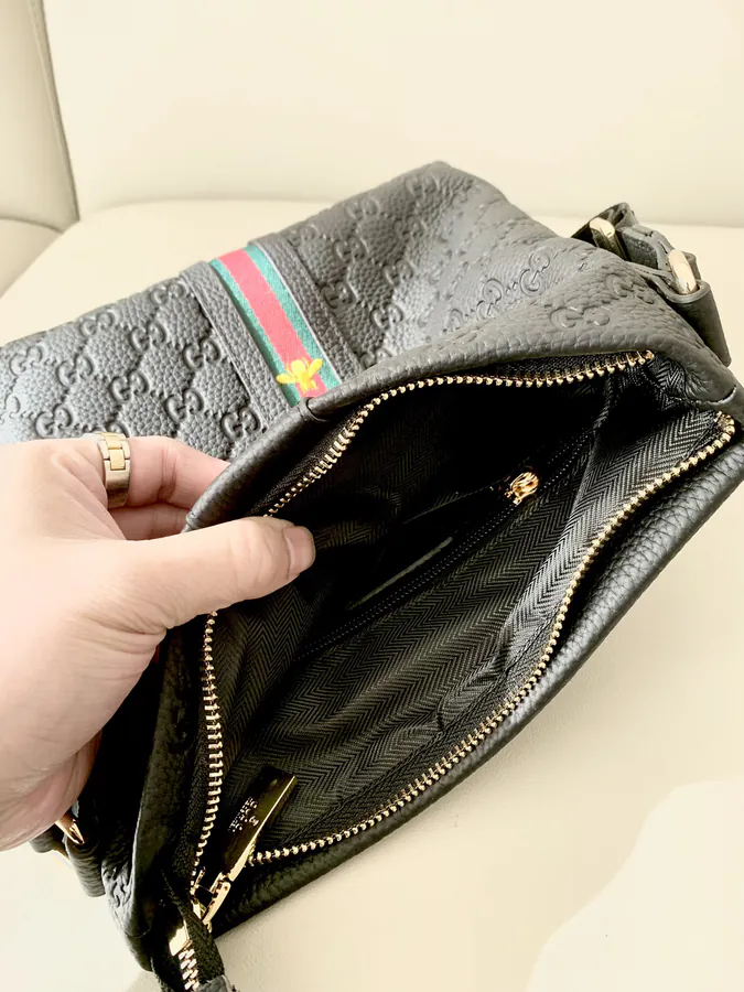 Gucci Men's Premium Handbag Original Leather