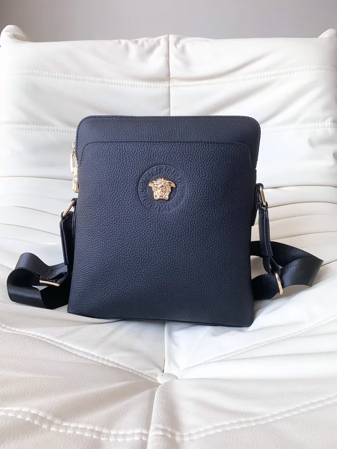 Versace 805 9 Men's Briefcase Tote Bag