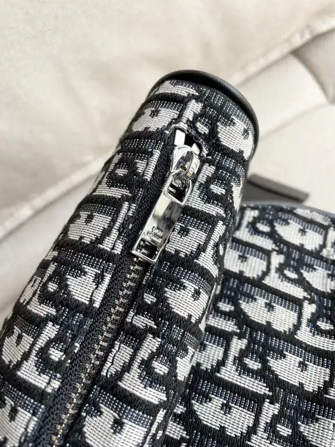 Dior Classic Men's Saddle Bag with Original Hardware