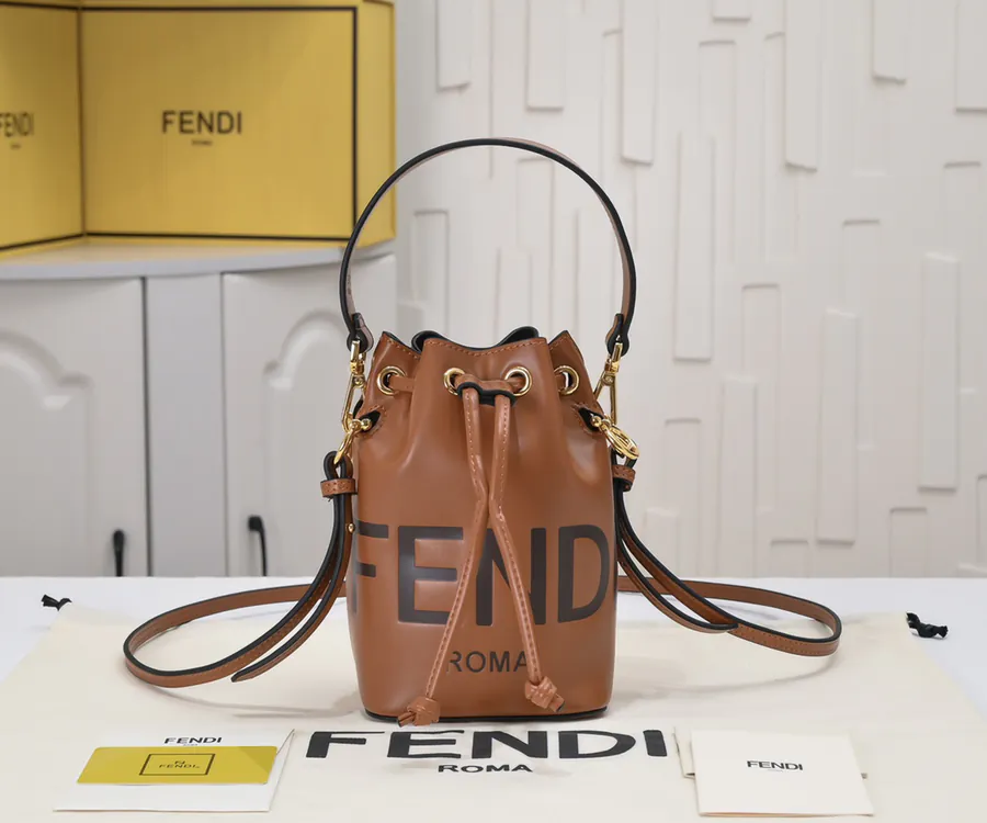 FEND1 Mon Tresor Bucket Bag