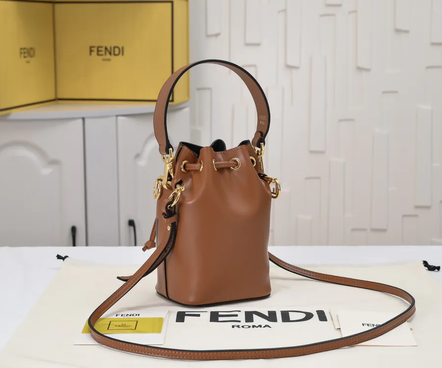 FEND1 Mon Tresor Bucket Bag