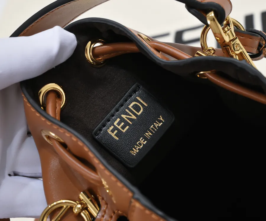 FEND1 Mon Tresor Bucket Bag