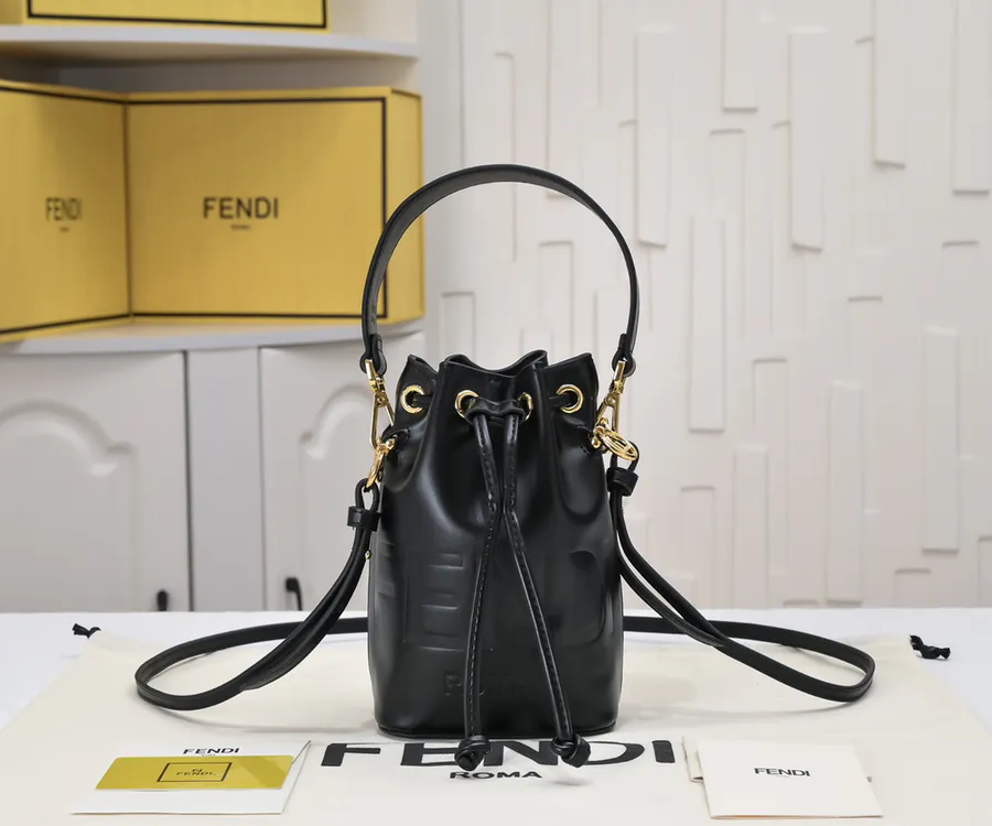 FEND1 Mon Tresor Bucket Bag