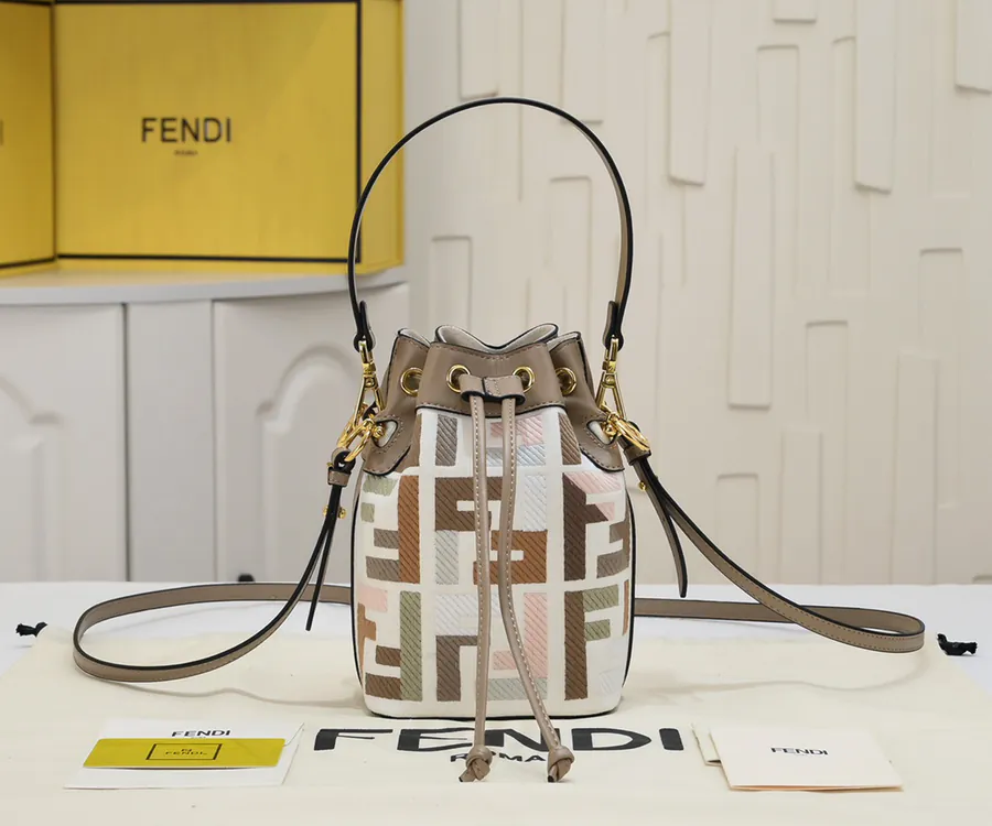 Fendi Mini Bucket Bag Stylish and Spacious