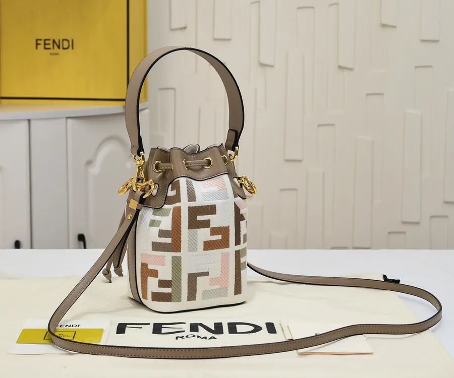 Fendi Mini Bucket Bag Stylish and Spacious