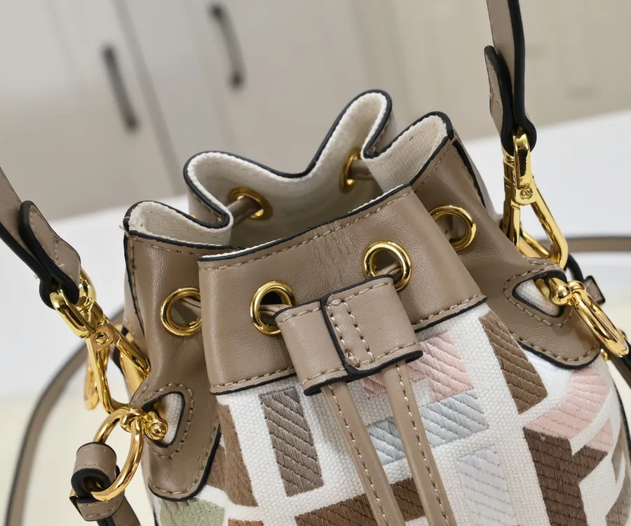 Fendi Mini Bucket Bag Stylish and Spacious