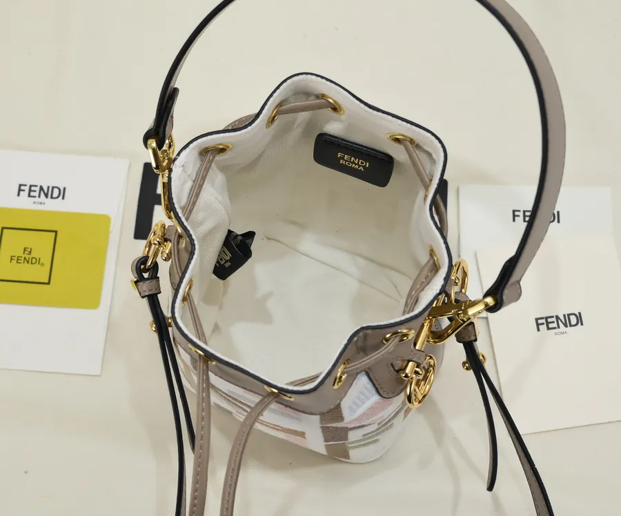 Fendi Mini Bucket Bag Stylish and Spacious