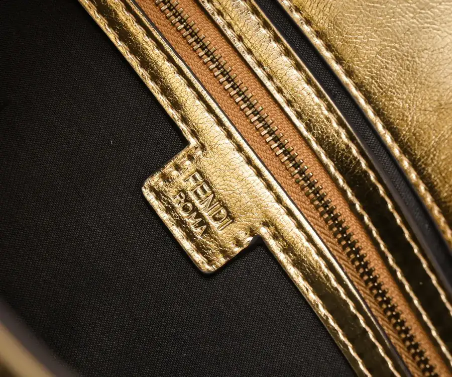 F Design 19 Baguette Series Tote Bag with Chain Strap