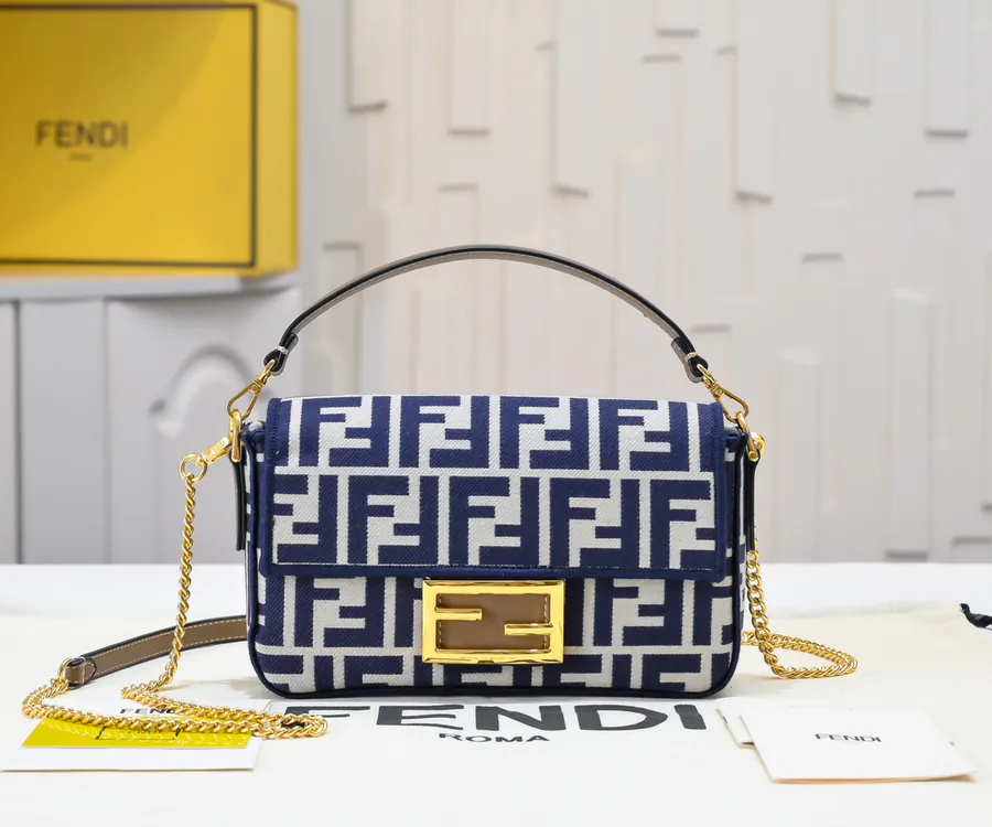 190 Model 6613 Mini Tote Bag with FF Design