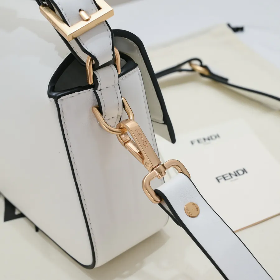 Fendi Baguette Handbag Signature Medium Size