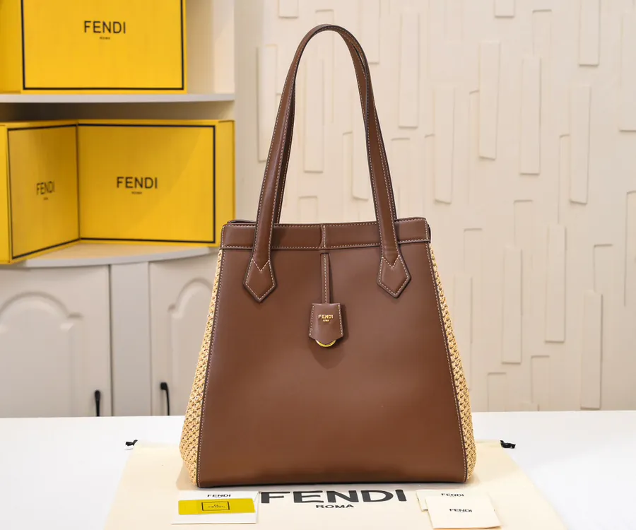 FENDI New Foldable Origami Tote