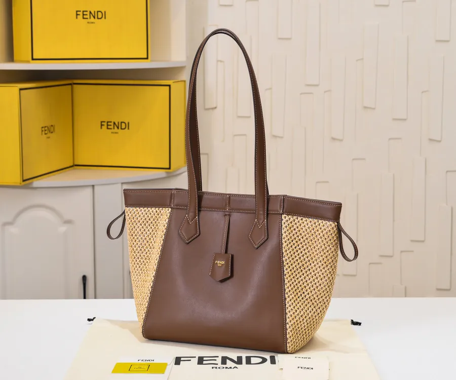 FENDI New Foldable Origami Tote
