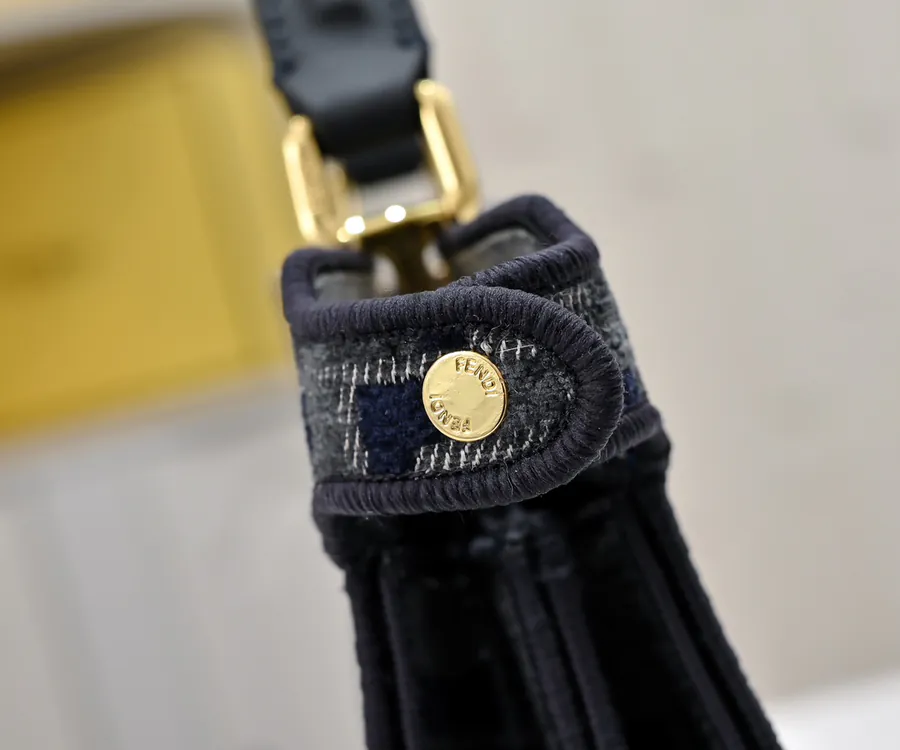 Fendi Peekaboo Handbag Classic Design, Signature Twist Lock