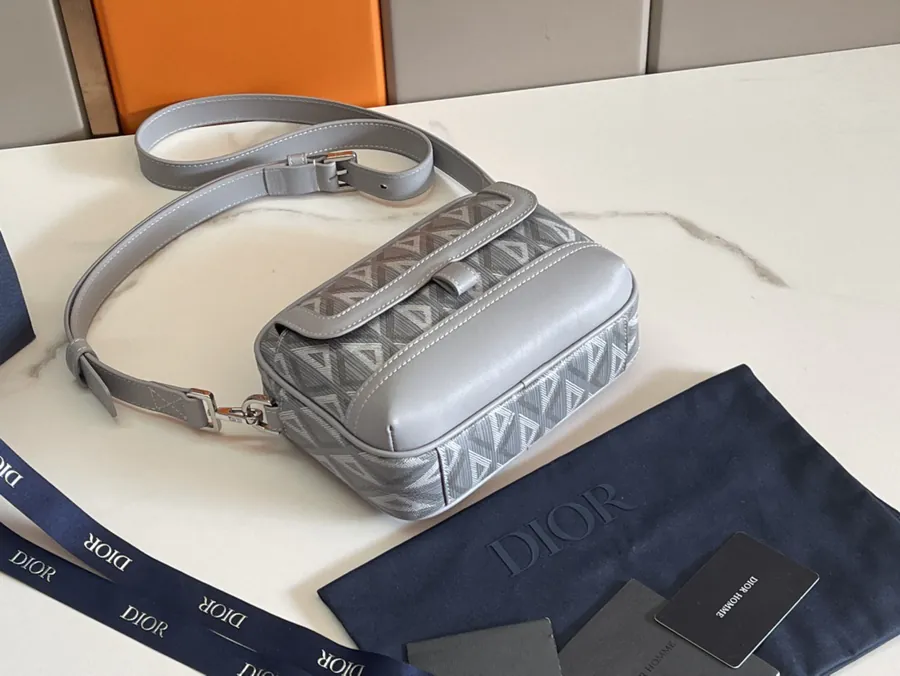 Marc Bohan Diamond Messenger Bag Premium Original with Blue Box
