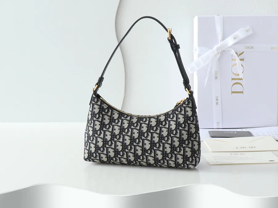 30 Montaigne Mini Crossbody Wallet Bag in Blue