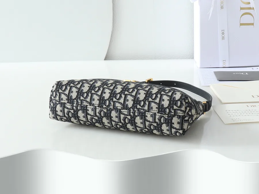 30 Montaigne Mini Crossbody Wallet Bag in Blue