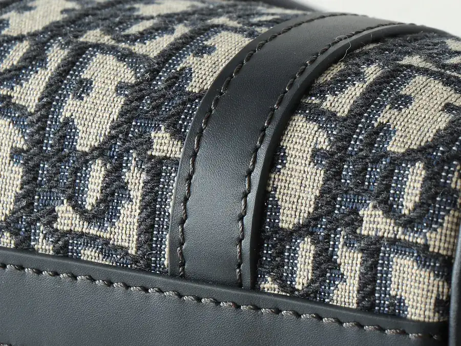 Dior Groove Mini Bag Blue Oblique Print