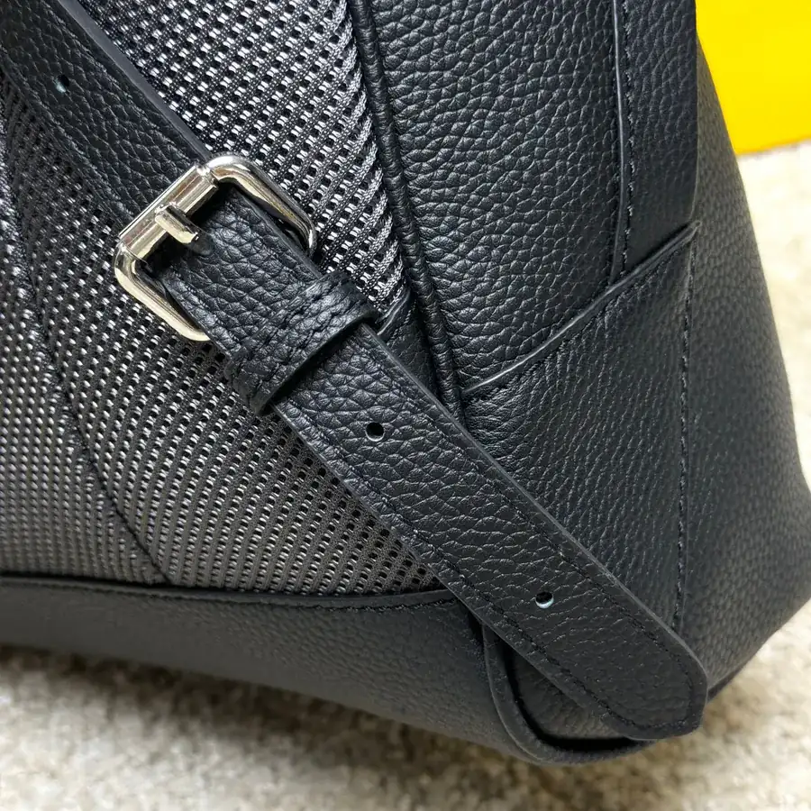 Mini Structured Crossbody Tote with FF Logo Metal Stud
