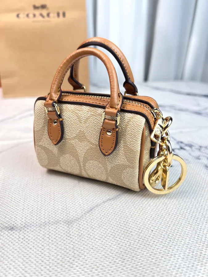 C House Mini Boston Bag Cute and Stylish
