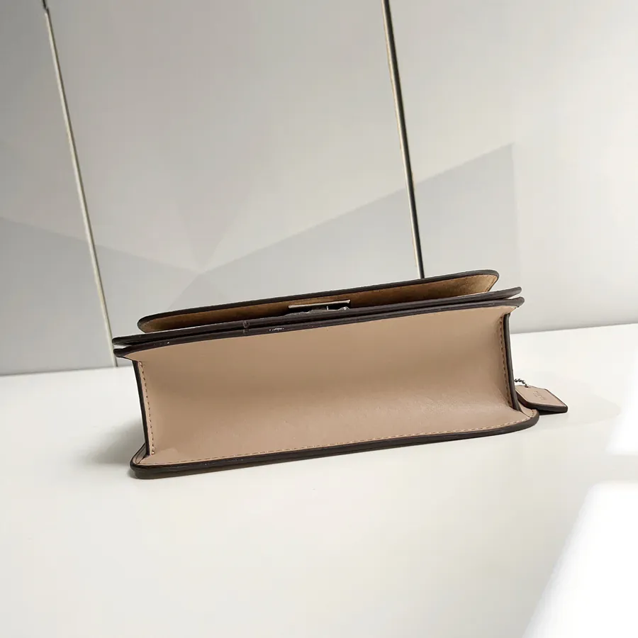 COAC New Brynn Crossbody Bag with Classic Logo and Colorful Design