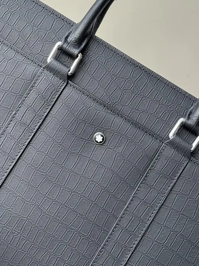 Mondaine Premium Leather Briefcase with Password Lock