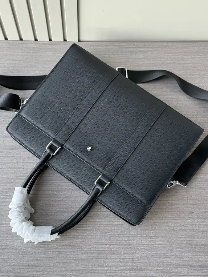 Mondaine Premium Leather Briefcase with Password Lock