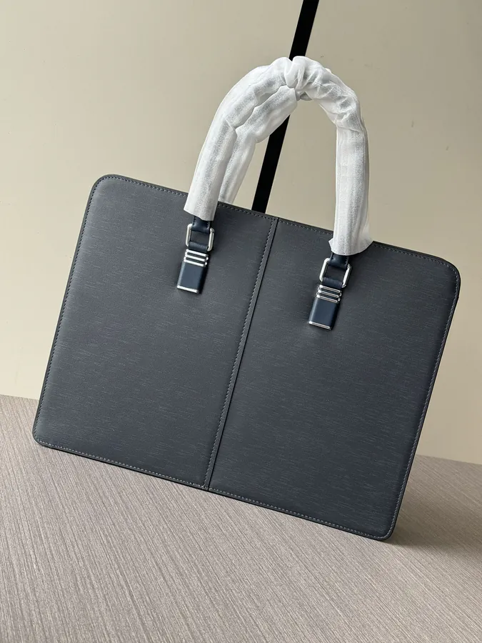 LV Password Lock Briefcase Premium Italian Calfskin