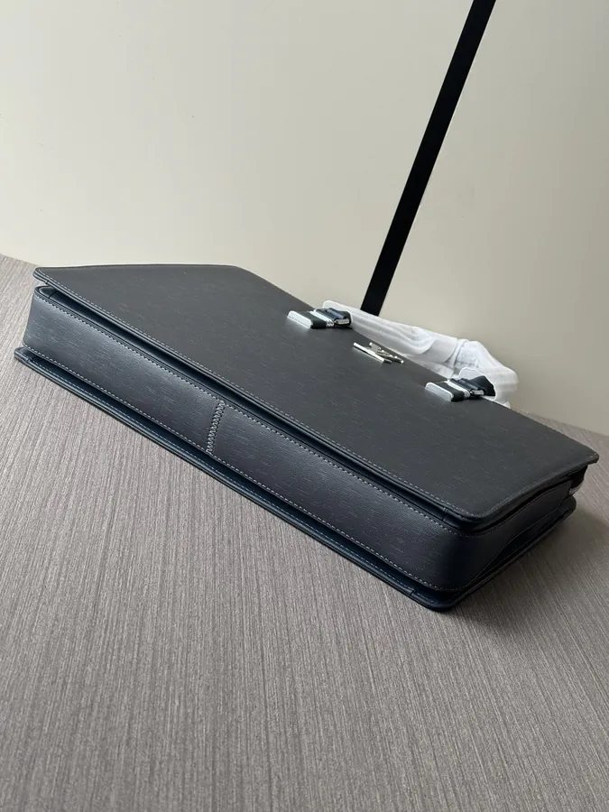 LV Password Lock Briefcase Premium Italian Calfskin