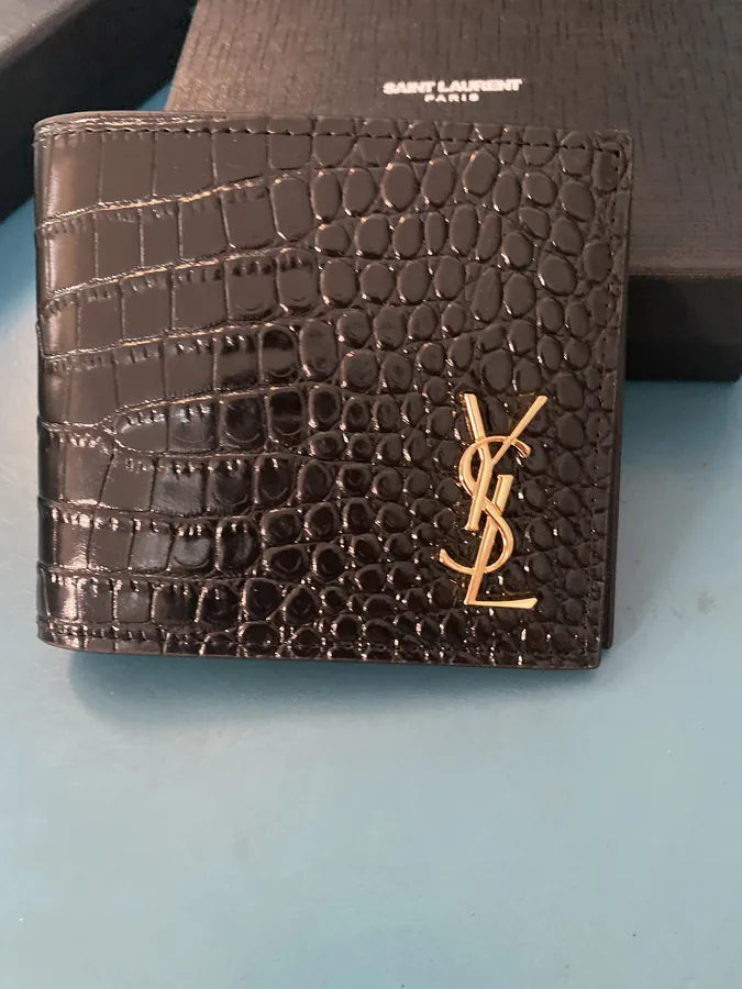 Sunset (Saint Laurent) Bucket Bag with Grained Calfskin