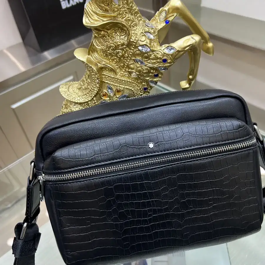 Montblanc International Crafted Shoulder Bag Modern Style