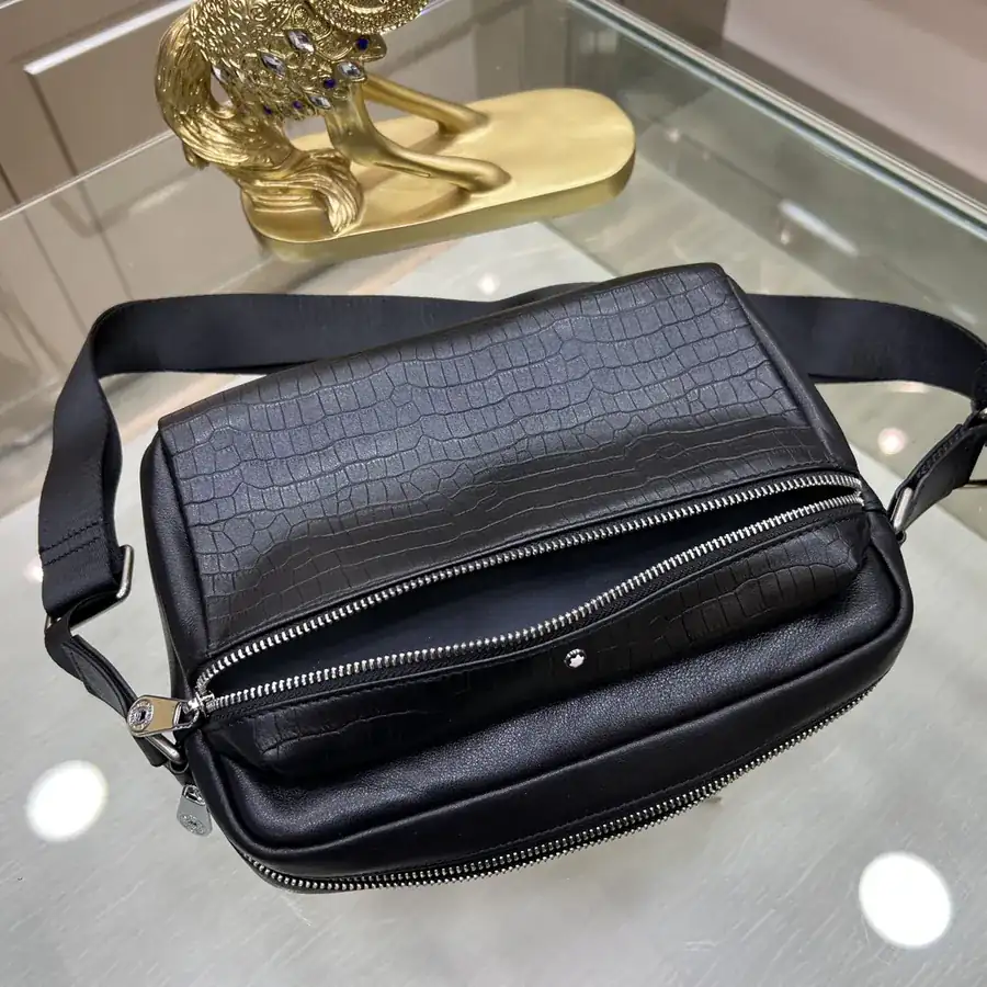 Montblanc International Crafted Shoulder Bag Modern Style