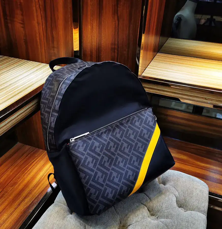 Fendi New Bag Bugs Backpack with Premium Leather